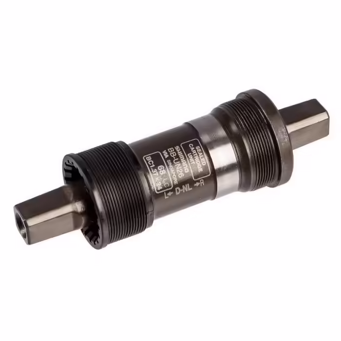 Butuc pedalier SHIMANO BB-UN26B, 68-122.5 mm EBB
