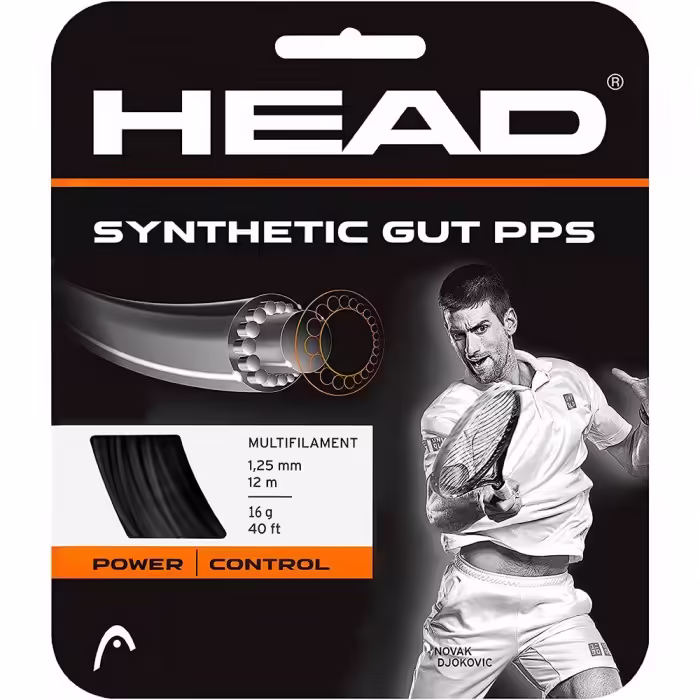 Струны тенисные HEAD SYNTHET GUT PPS BK16 - 2
