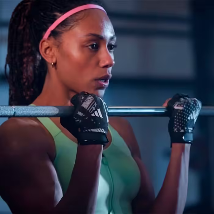 Перчатки для фитнеса Adidas Fitness Essential Training Glove Черный XS - 7