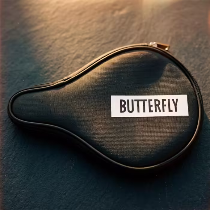 Husa paleta tenis pentru masa Butterfly Round Case LOGO - 3