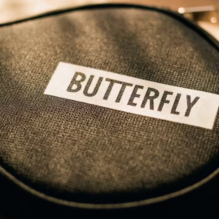 Husa paleta tenis pentru masa Butterfly Round Case LOGO - 5