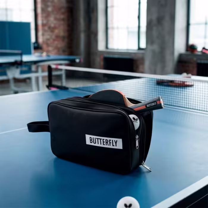 Husa paleta tenis pentru masa Butterfly Double Case: PGO - 3