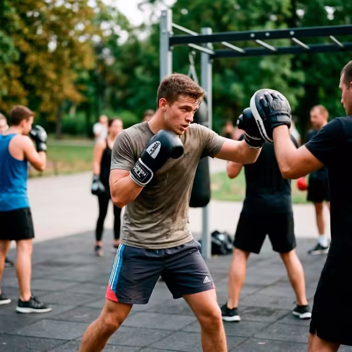 Перчатки для бокса Green Hill GYM - 6