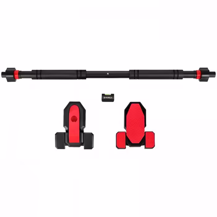 Bara orizontala telescopica 100 cm HMS DOORWAY PULL-UP BAR Negru 100 cm - 2