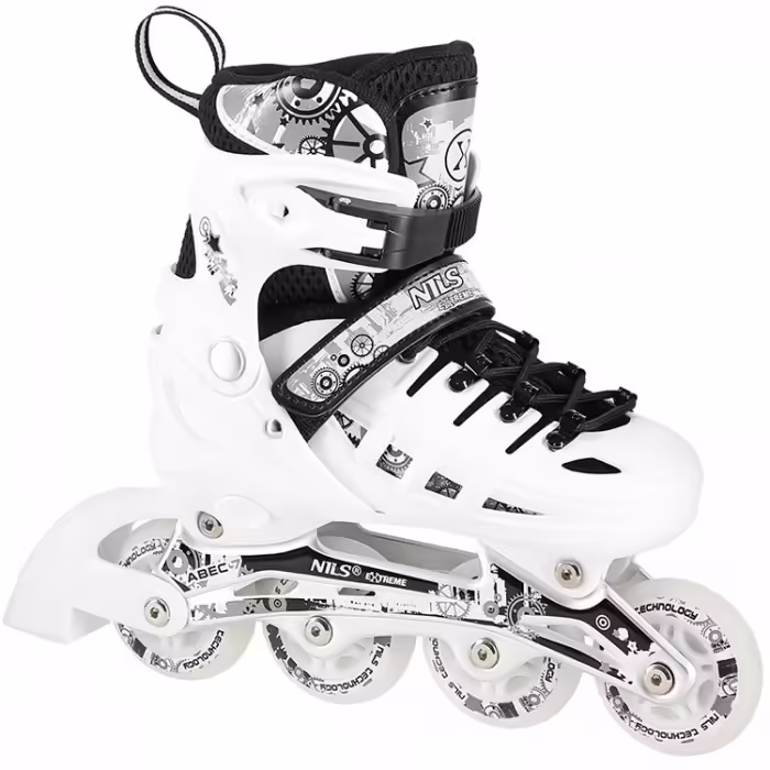 Role NILS Nils Extreme Alb-negru 31-34 - 3