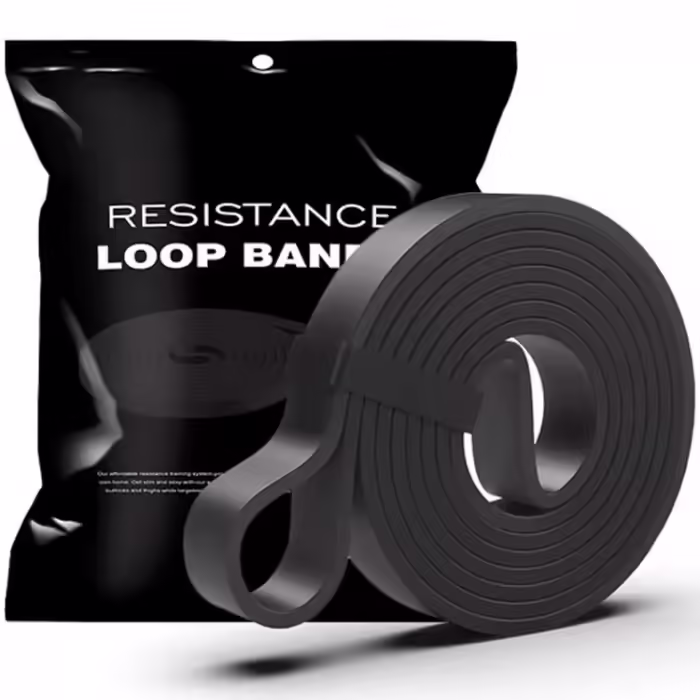 Эластичная лента уровень 3/ 30-45 кг Nova Elastic band Черный 2080x4.5x22 mm