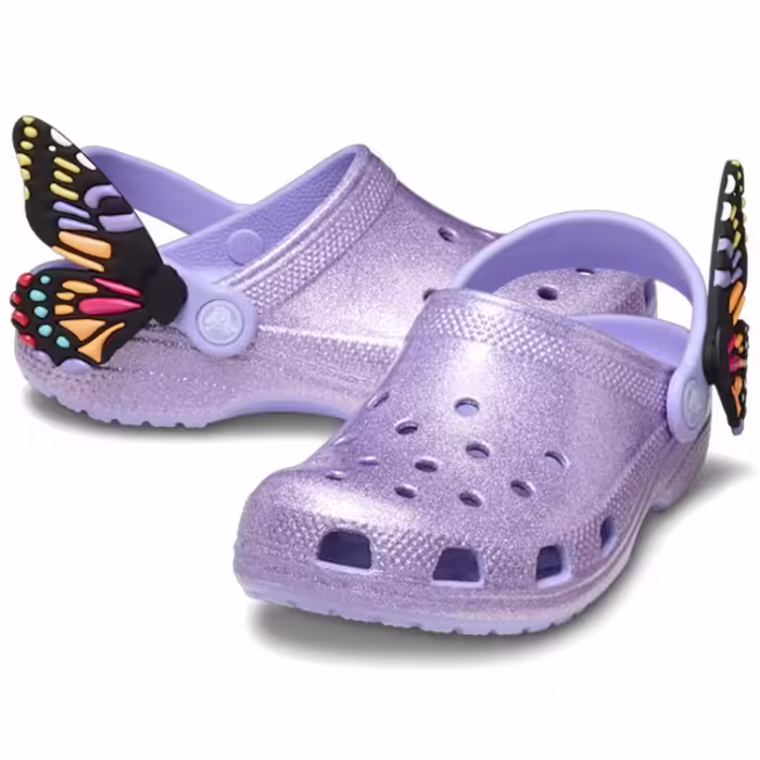 Slapi Crocs Classic IAM Butterfly Clog T - 5