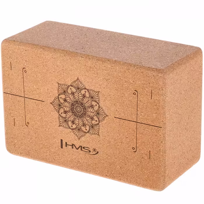 Блок для йоги HMS Yoga block Коричневый 22x10x15 cm