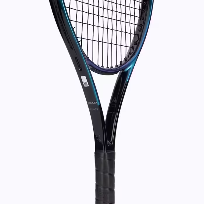 Racheta tenis de camp HEAD Gravity Jr.25 2025 Negru-albastru inchis Lungimea: 26 inch, Greutate: 240g, Manerul: 0 - 6