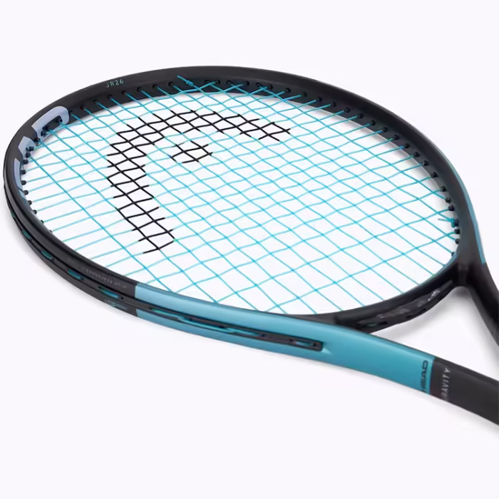 Racheta tenis de camp HEAD IG Gravity Jr. 26 Negru-albastru inchis Lungimea: 26 inch, Greutate: 250g, Manerul: 0 - 7