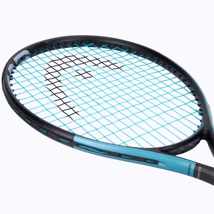 Racheta tenis de camp HEAD IG Gravity Jr. 21 Negru-albastru inchis Lungimea: 23 inch, Greutate: 215g, Manerul: 0 - 4