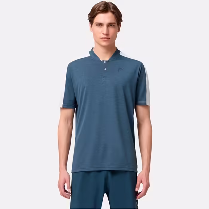 Футболка HEAD PLAY Tech Polo Shirt Синий XL