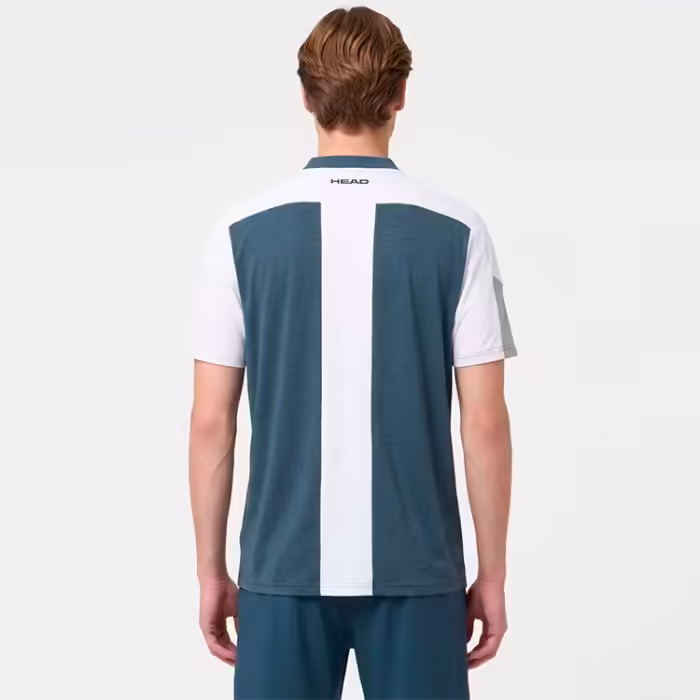 Футболка HEAD PLAY Tech Polo Shirt Синий XL - 2