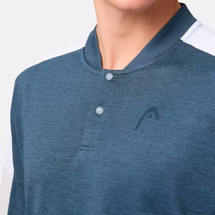 Футболка HEAD PLAY Tech Polo Shirt Синий XL - 4