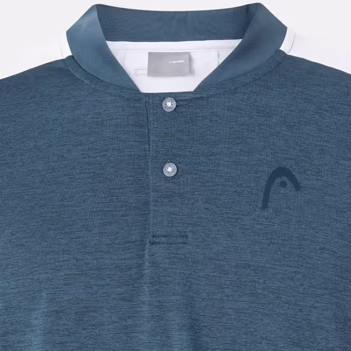 Футболка HEAD PLAY Tech Polo Shirt Синий XL - 5