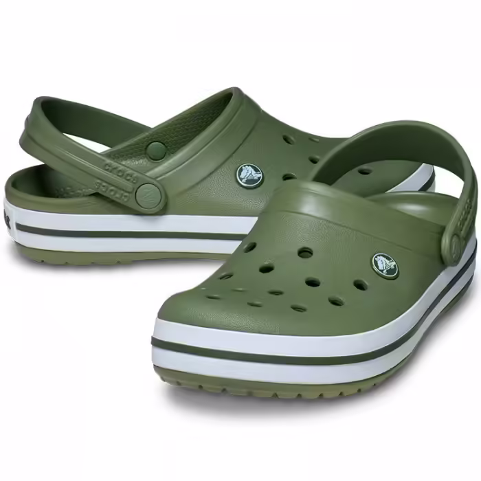 Slapi Crocs Crocband Verde 42-43 - 5