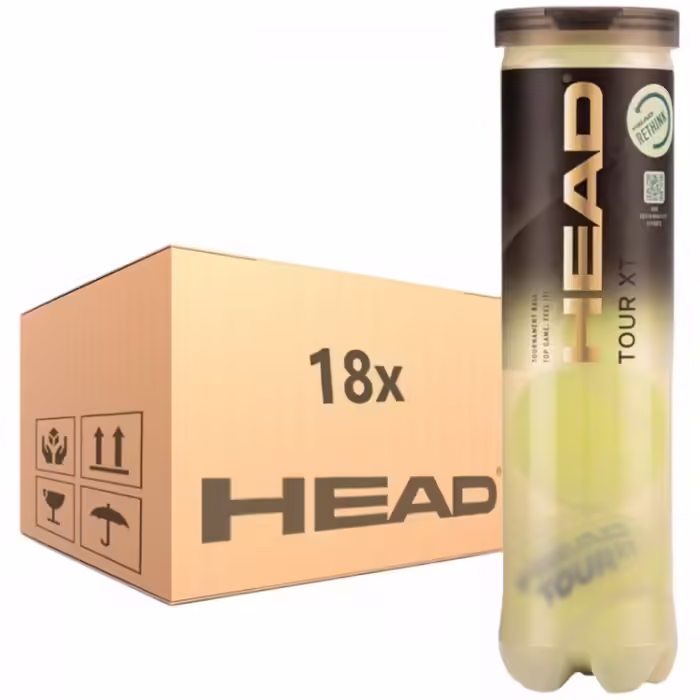 Набор мячей для тенниса 72 шт HEAD BOX MTC TOUR XT