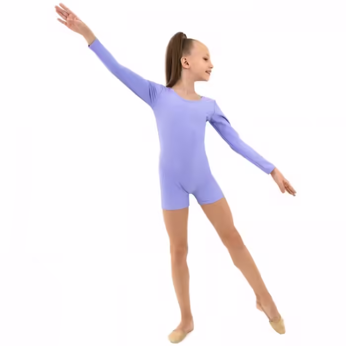 Купальник гимнастический Grace Dance Gymnastic leotard long sleeve with shorts