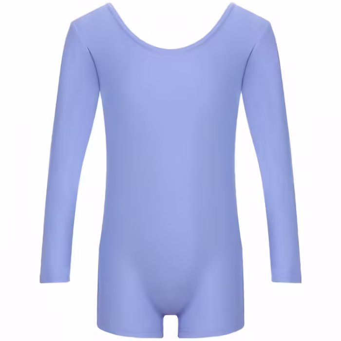 Купальник гимнастический Grace Dance Gymnastic leotard long sleeve with shorts - 4