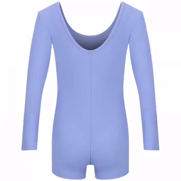 Купальник гимнастический Grace Dance Gymnastic leotard long sleeve with shorts - 5