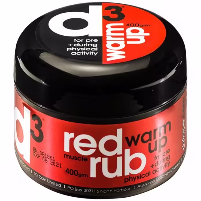 Разогревающий крем d3 Muscle Warm-Up Rub PRE