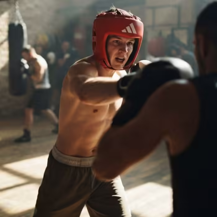 Casca pentru box Adidas Combat COMPETITION Rosu S - 8