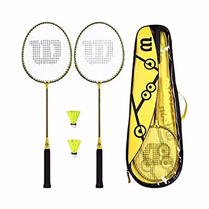 Set pentru badminton cu fluturas Wilson MINIONS
