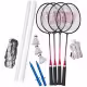 Set p/u badminton Wilson BADMINTON 4 PC KIT V2 3