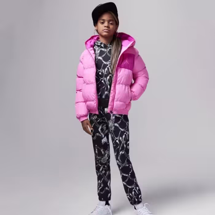 Куртка Nike JDG ESSENTAIL MIDWEIGHT PUFFER Розовый M - 7