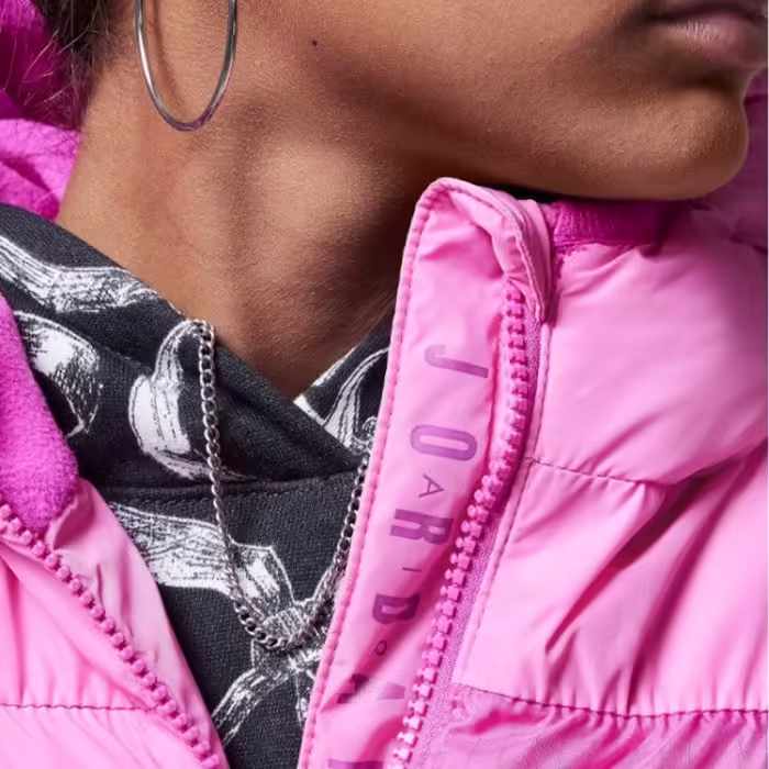 Куртка Nike JDG ESSENTAIL MIDWEIGHT PUFFER Розовый M - 8
