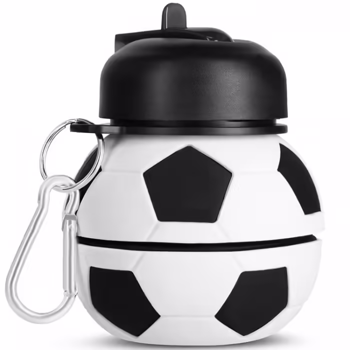 Бутылка NILS Water Bottle Белый/Черный 550 ml - 2