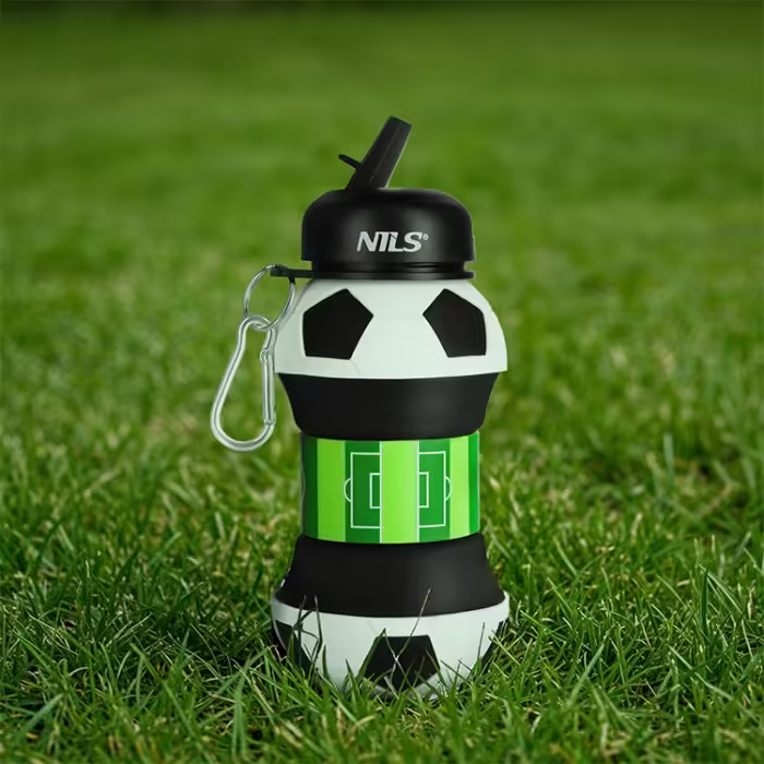 Бутылка NILS Water Bottle Белый/Черный 550 ml - 6