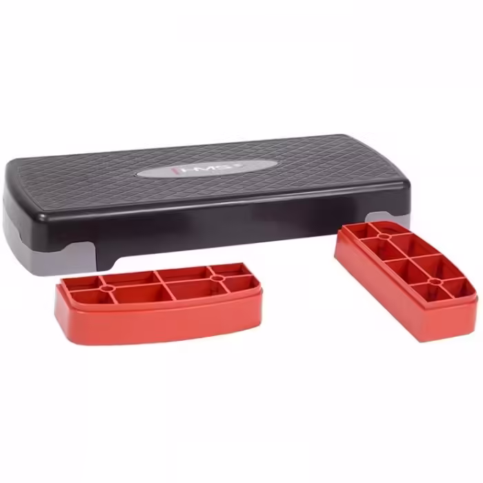 Platforma step HMS Aerobic Step Negru-gri 68x28x15 cm - 2