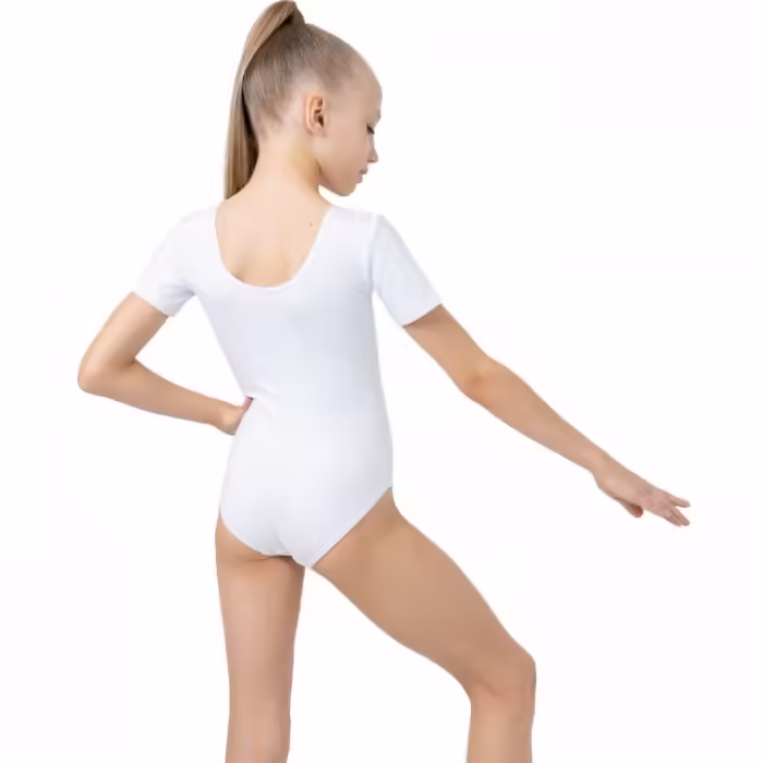 Купальник гимнастический Grace Dance Gymnastic leotard short sleeve - 4