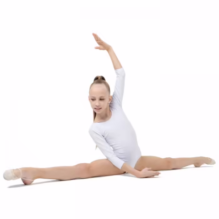 Costum pentru gimnastica maneca 3/4 Grace Dance Gymnastic leotard - 3