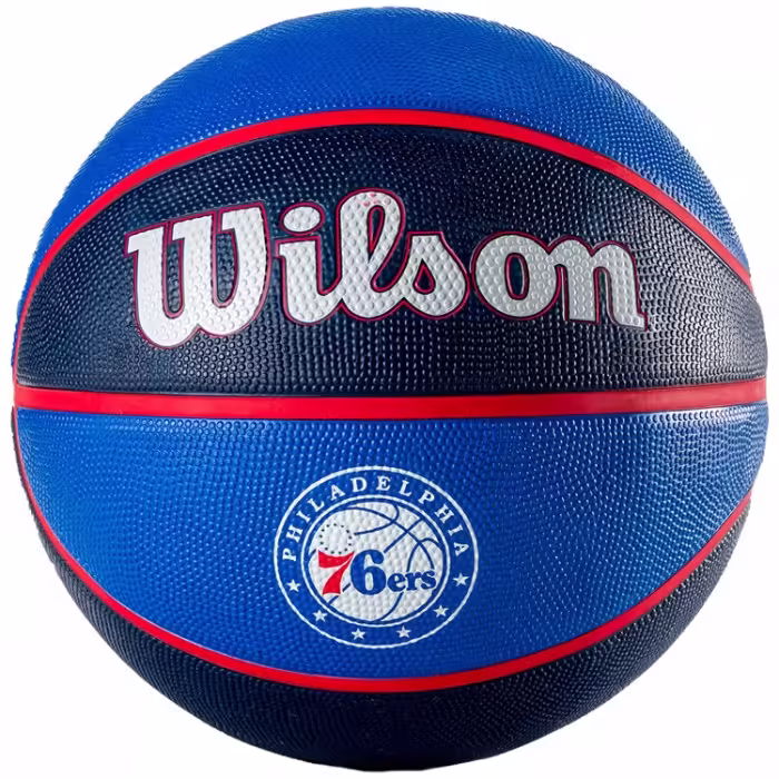 Мяч баскетбольный Wilson NBA TEAM TRIBUTE BSKT PHI 76ERS