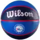 Мяч баскетбольный Wilson NBA TEAM TRIBUTE BSKT PHI 76ERS