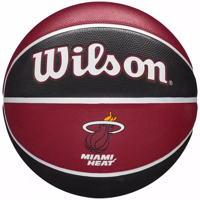 Мяч баскетбольный Wilson NBA TEAM TRIBUTE BSKT MIA HEAT