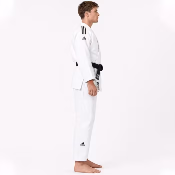 Kimono p/judo 730g/m2 Adidas Judo Kimono Alb 190cm - 5