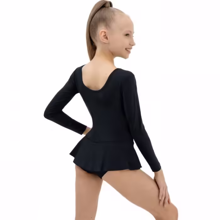 Costum p/u gimnastica Grace Dance Gymnastic leotard with skirt - 4