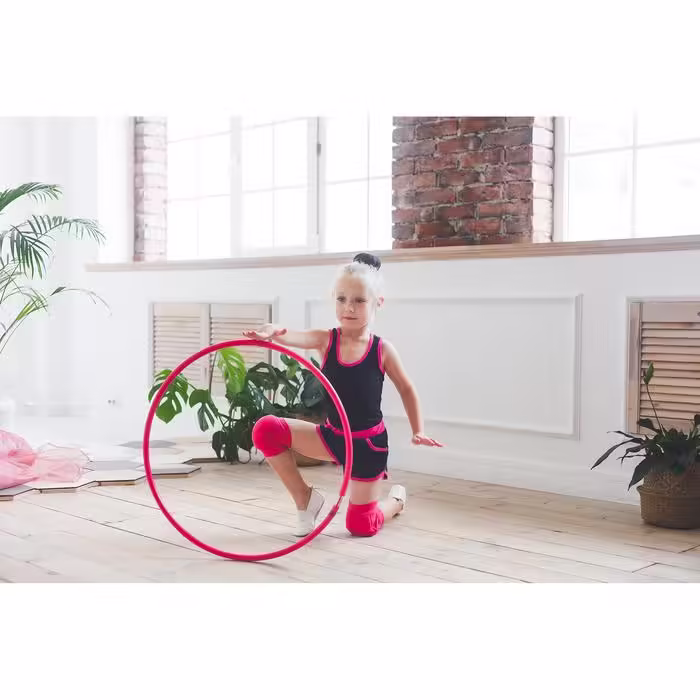 Genunchiere pentru Gimnastica Grace Dance Kneepads with seals - 3