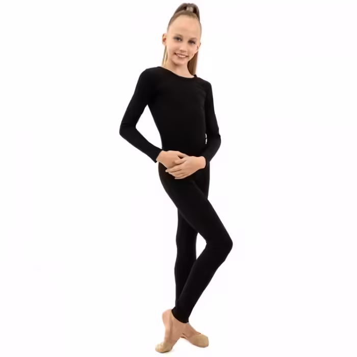 Комбинезон гимнастический длинный рукав Grace Dance Jumpsuit long sleeve