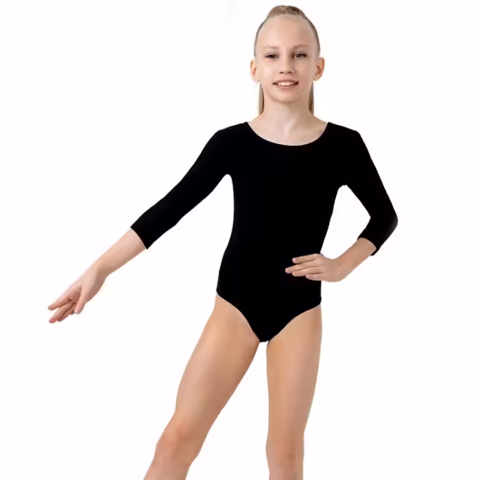 Купальник гимнастический рукав 3/4 Grace Dance Leotard