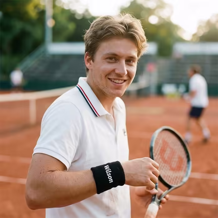 Напульсники Wilson WIDE WRISTBANDS - 3