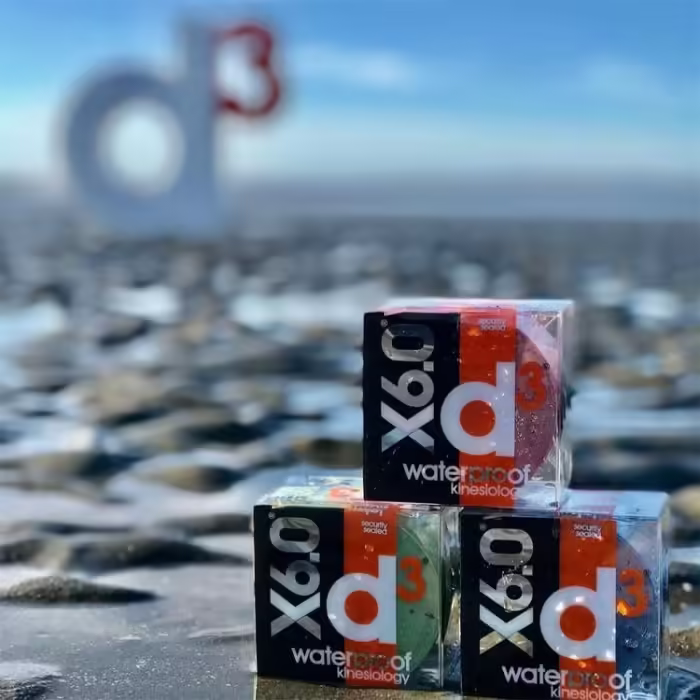 Kinesiotape d3 X6.0 Xtreme Kinesiology 50mm - 5