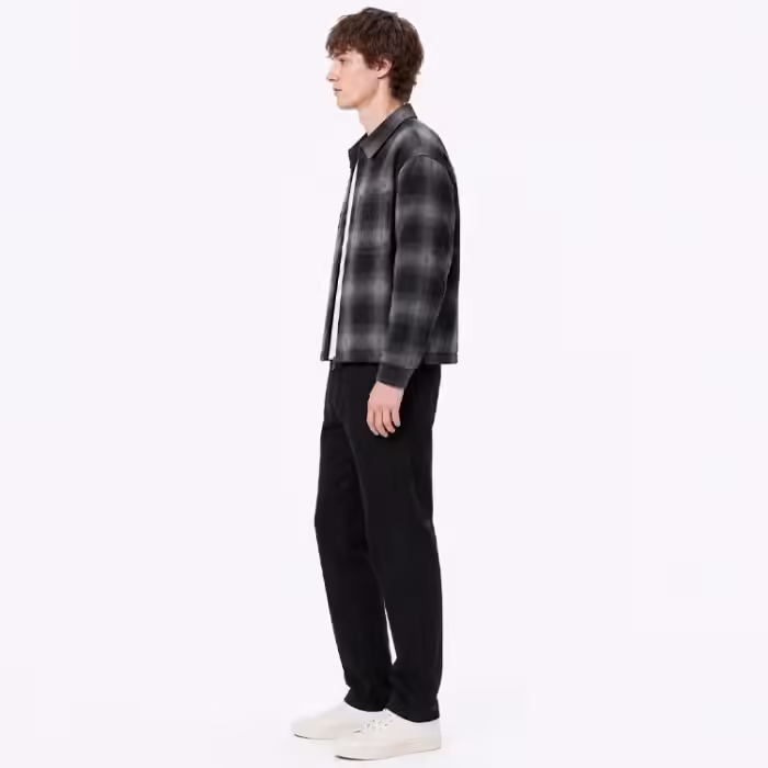 Scurta Vans Larkspur Zip Plaid Flannel Negru L - 4