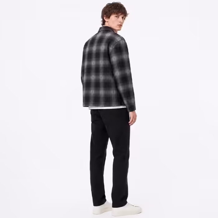 Scurta Vans Larkspur Zip Plaid Flannel Negru L - 5