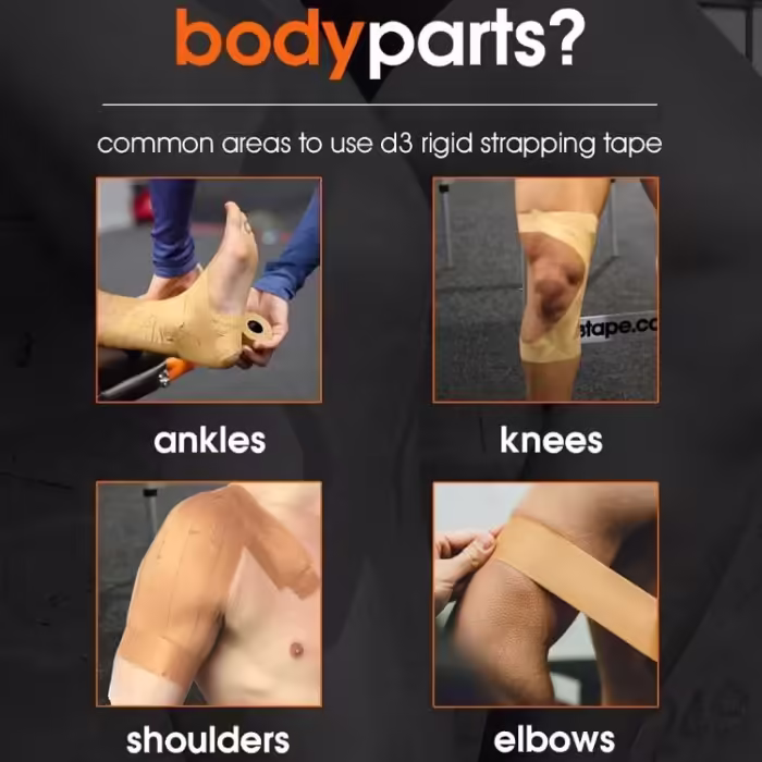 Banda de fixare dura d3 RST Rigid Strapping Tape 38mm - 2