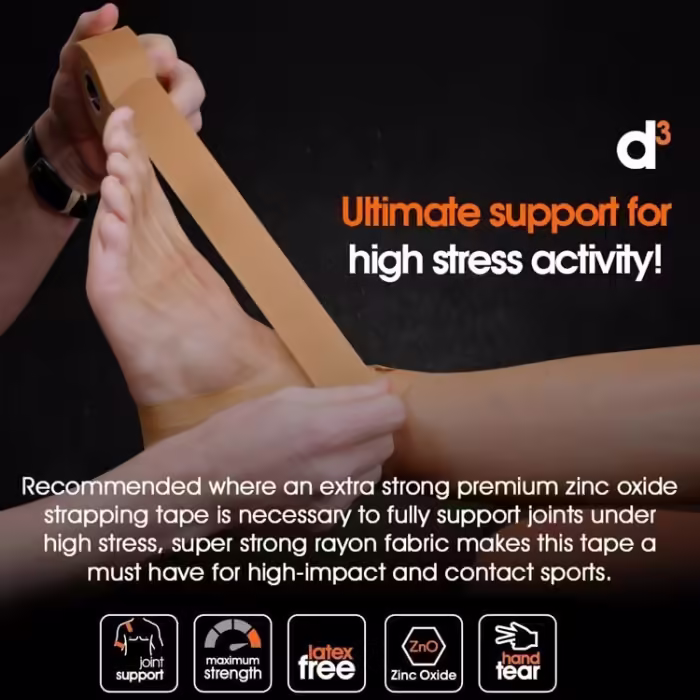 Banda de fixare dura d3 RST Rigid Strapping Tape 38mm - 5