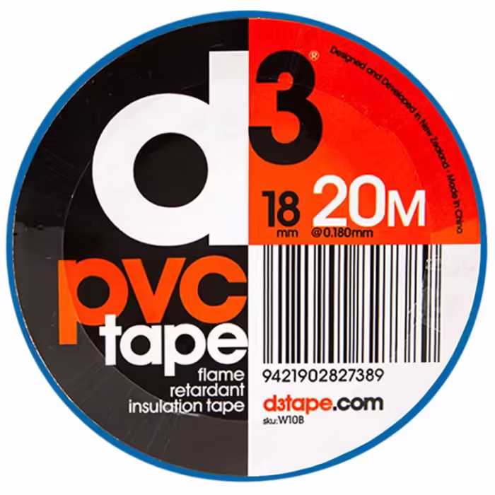 Banda de marcare PVC d3 PVC Sports Tape 18mm